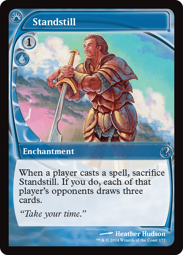 Standstill Card Image