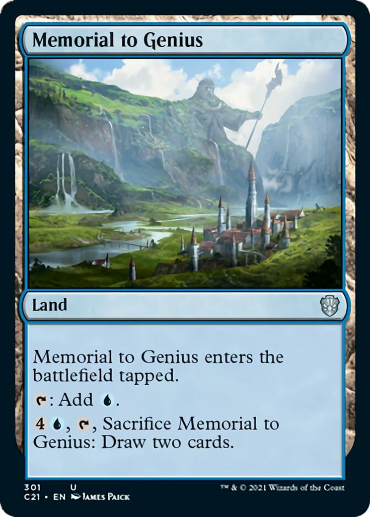 Memorial to Genius Card Image