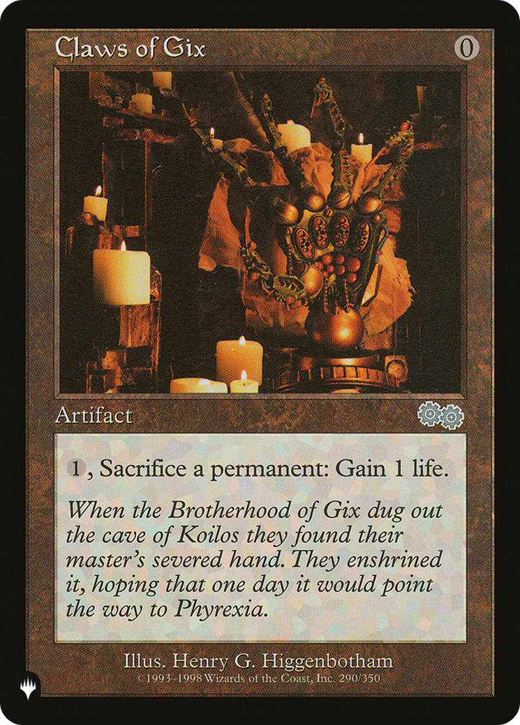 Claws of Gix Card Image