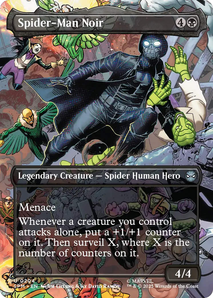 Spider-Man Noir Card Image