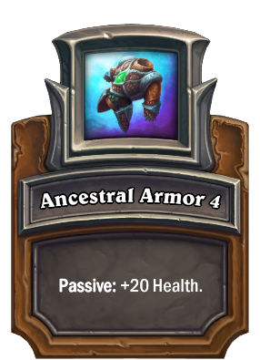 Ancestral Armor {0} Card Image