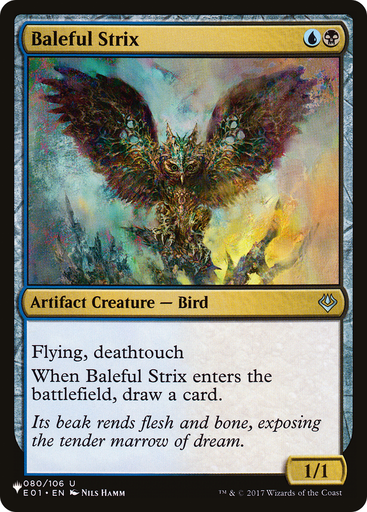 Baleful Strix Card Image