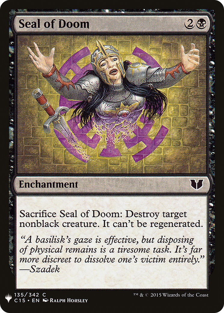 Seal of Doom Card Image