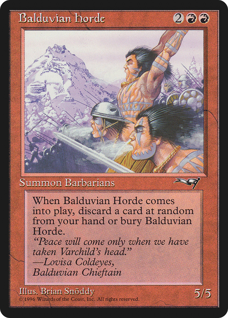 Balduvian Horde Card Image