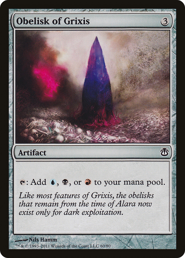 Obelisk of Grixis Card Image