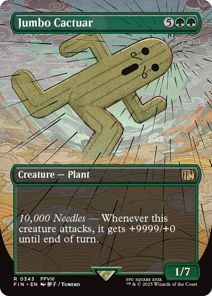 Jumbo Cactuar Card Image