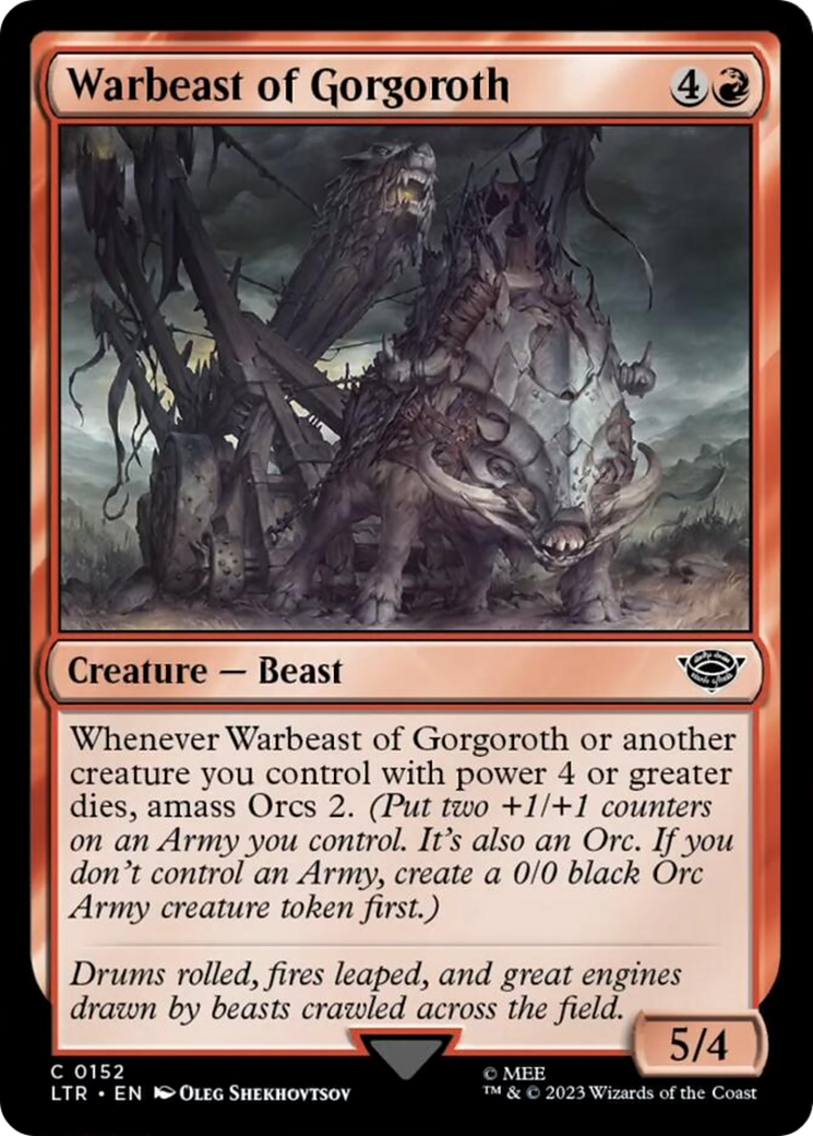 Warbeast of Gorgoroth Card Image