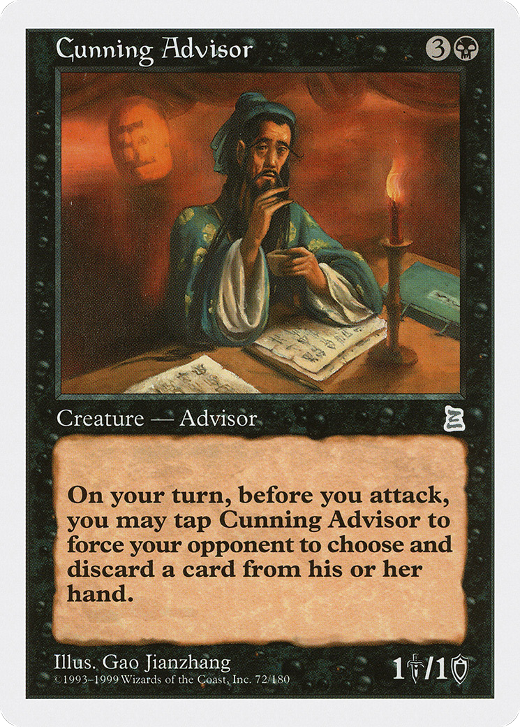 Cunning Advisor Card Image