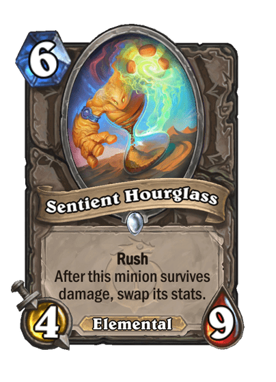New Neutral Minion - Sentient Hourglass