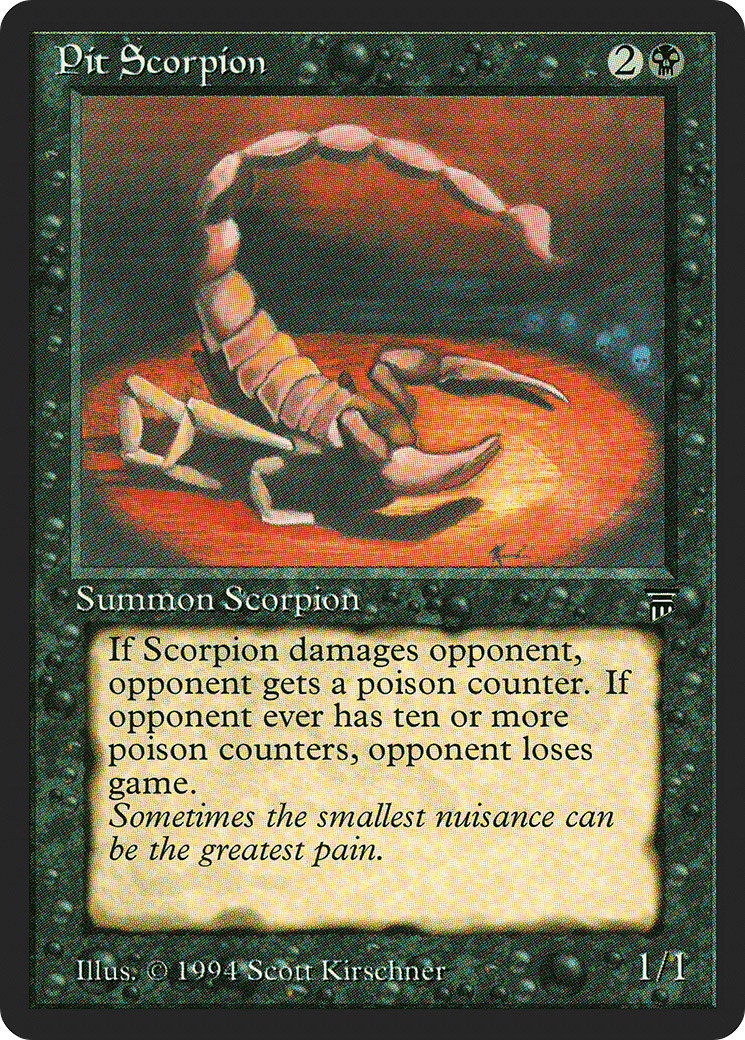 Pit Scorpion Card Image