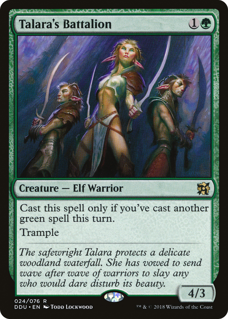 Talara's Battalion Card Image