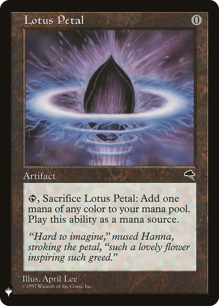 Lotus Petal Card Image