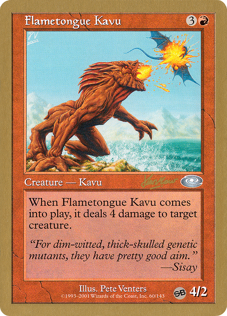 Flametongue Kavu Card Image