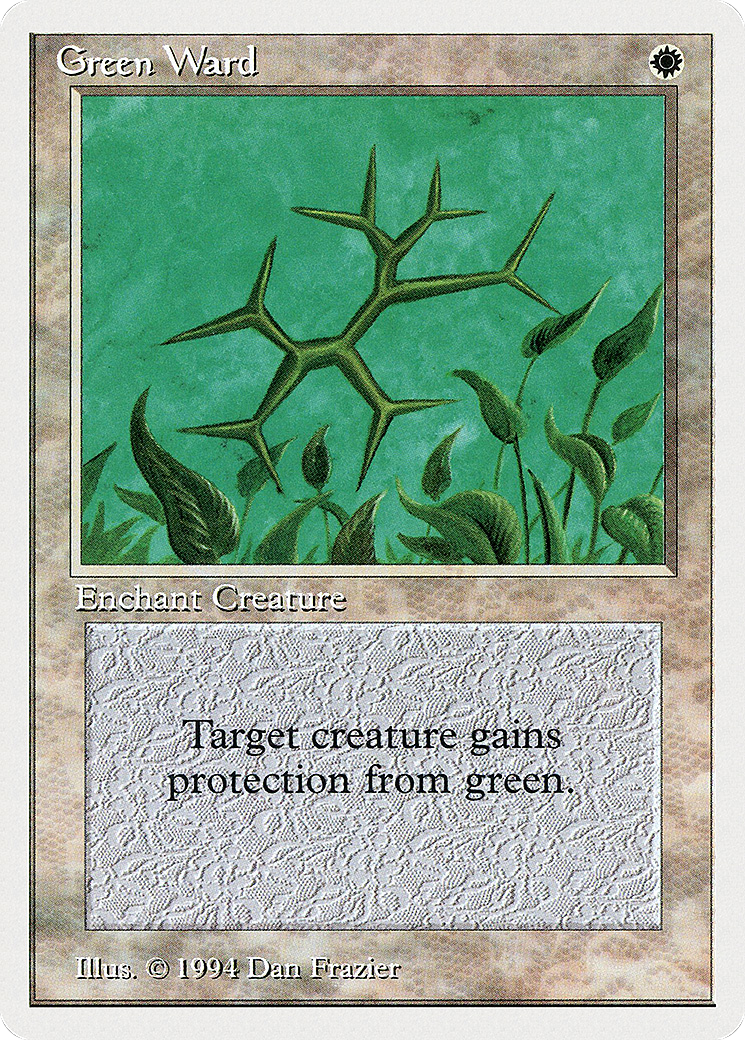 Green Ward Card Image