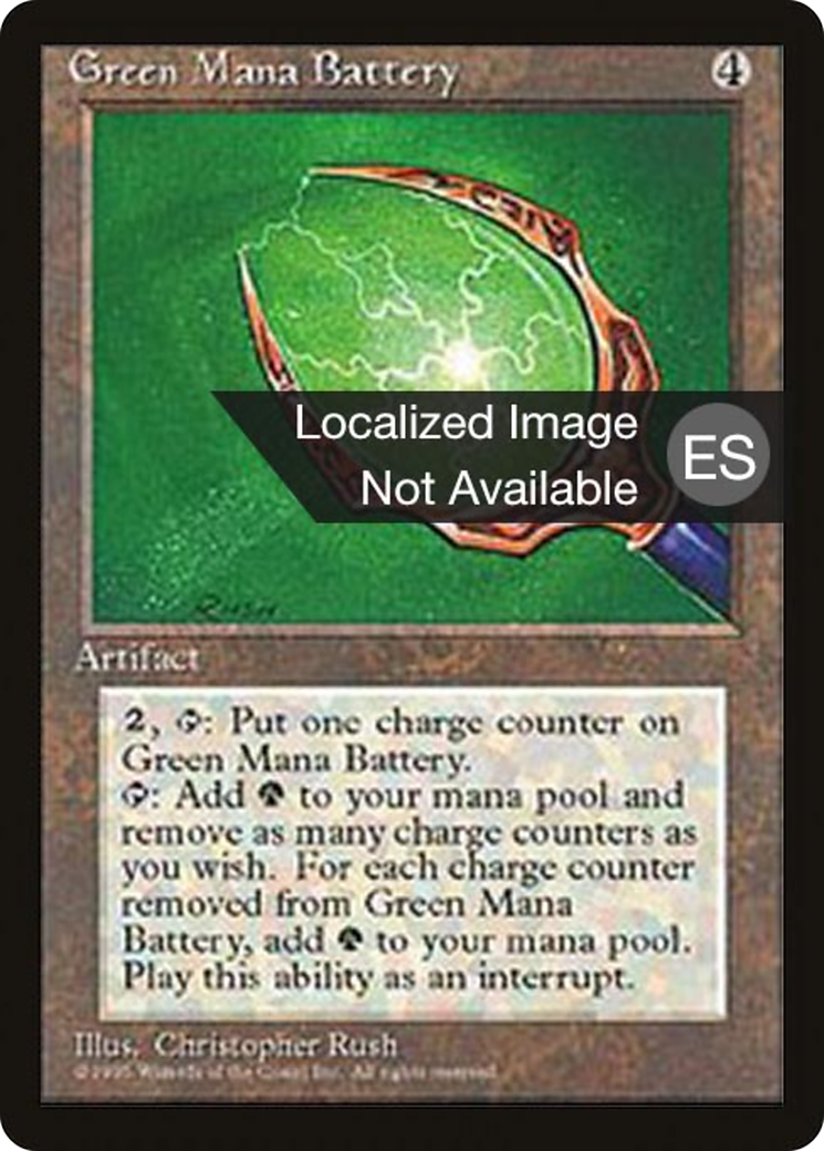 Green Mana Battery Card Image