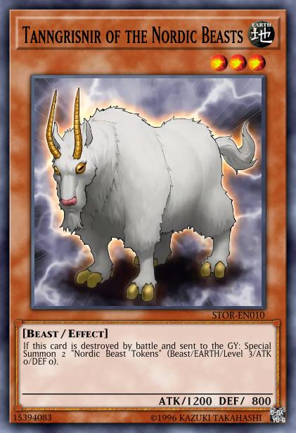 Tanngrisnir of the Nordic Beasts Card Image