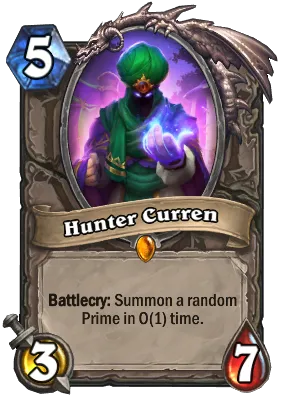 Hunter Curren Card Image