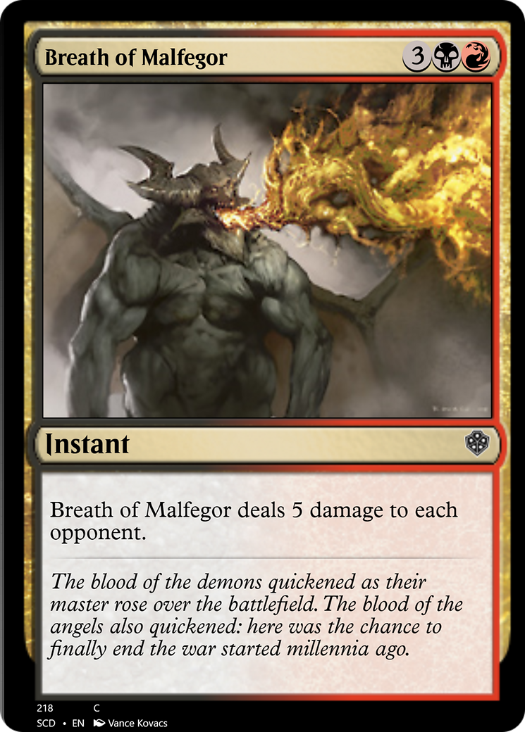 Breath of Malfegor Card Image