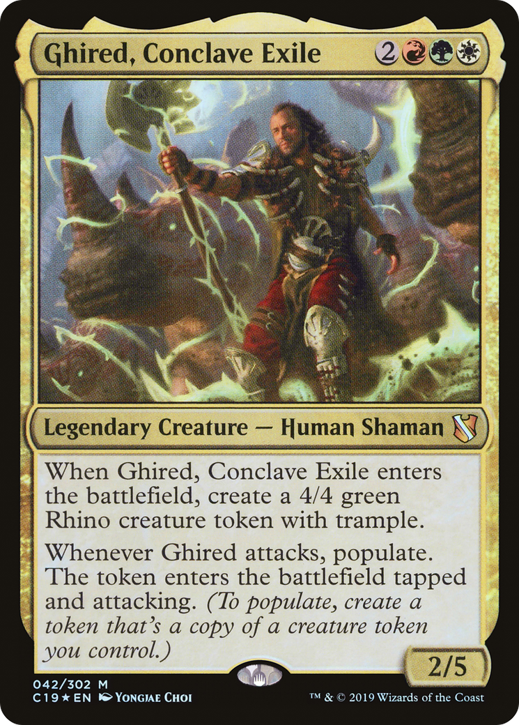 Ghired, Conclave Exile Card Image