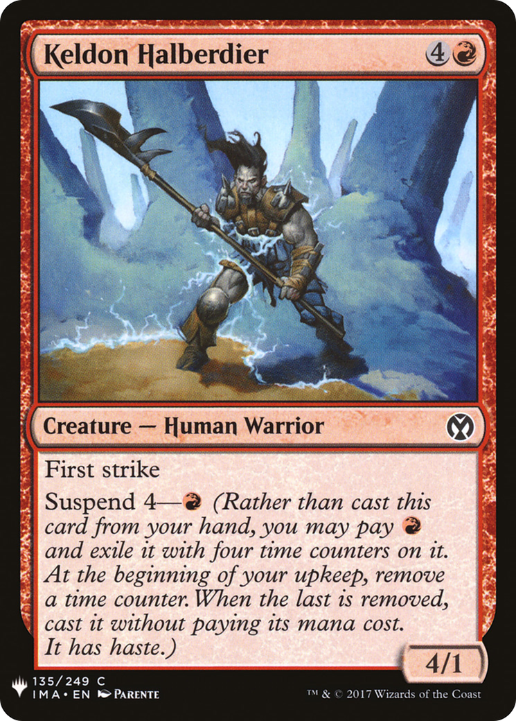 Keldon Halberdier Card Image