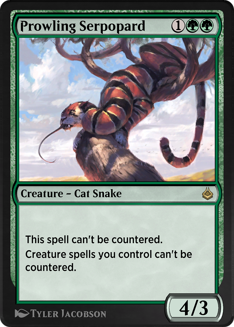 Prowling Serpopard Card Image