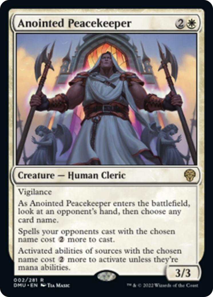Anointed Peacekeeper Card Image