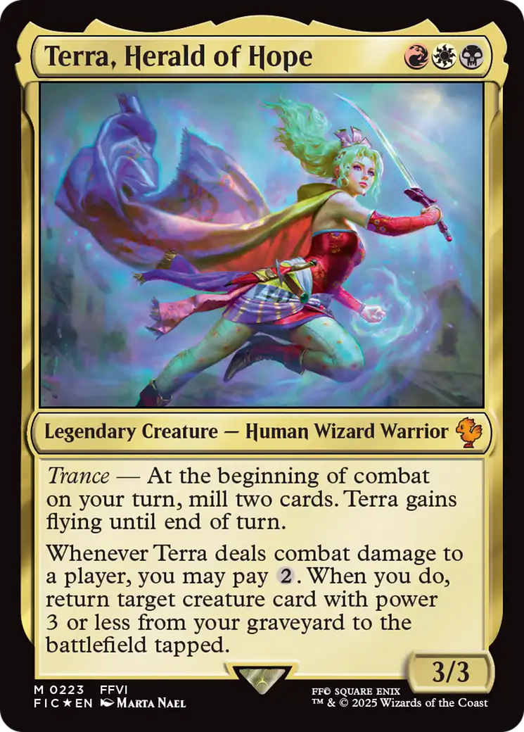 Terra, Herald of Hope Card Image