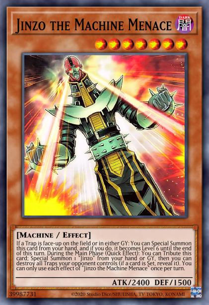 Jinzo the Machine Menace Card Image