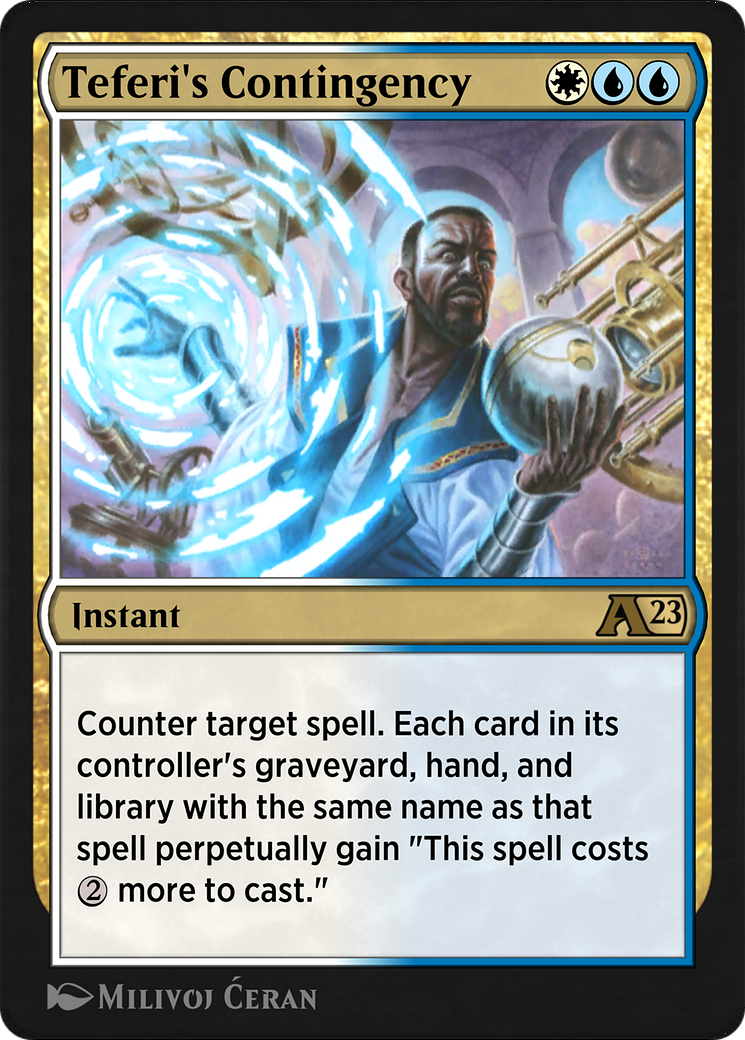 Teferi's Contingency Card Image