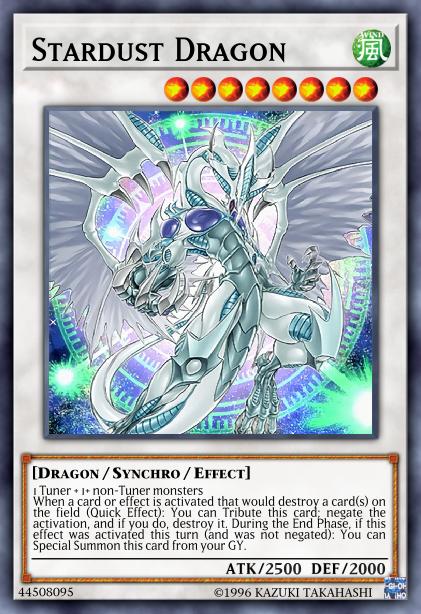 Stardust Dragon Yu-Gi-Oh Card, Art 2