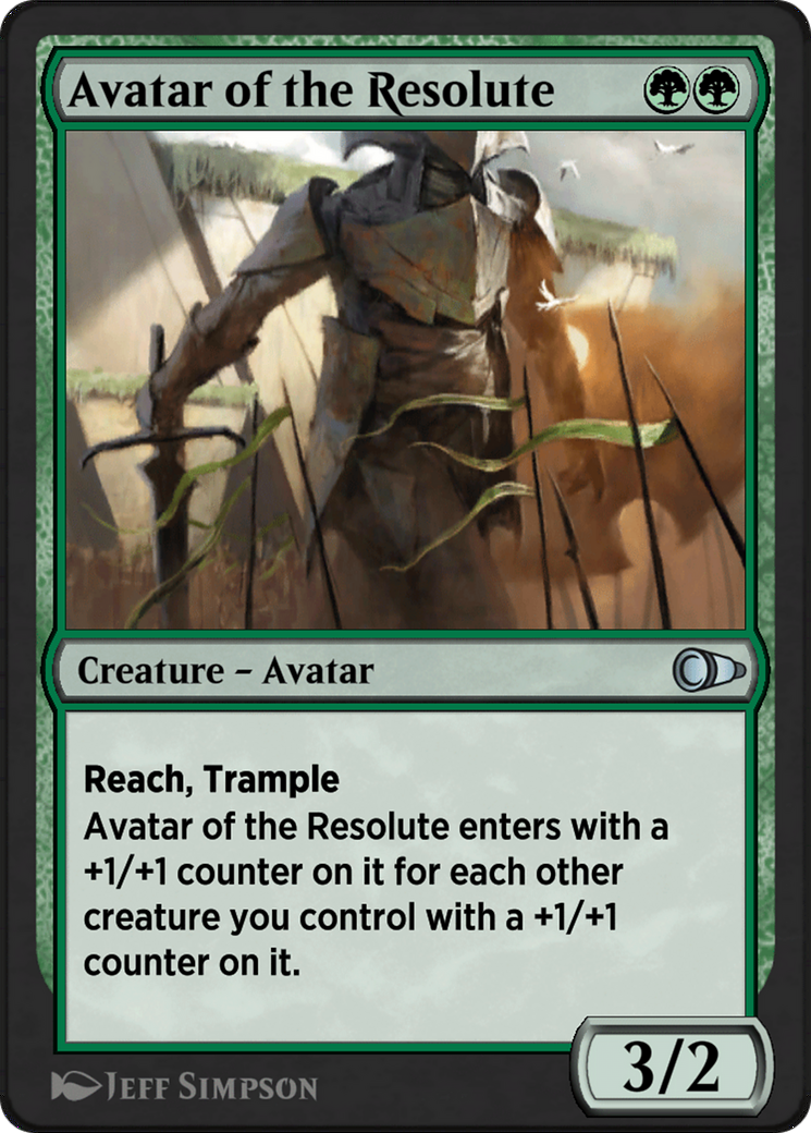 Avatar of the Resolute Card Image