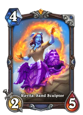 Raylla, Sand Sculptor Signature Card Image