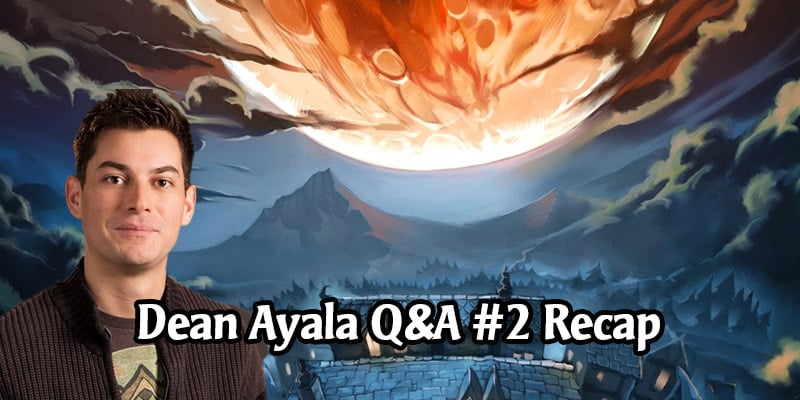 Dean Ayala's Community Q&A #2 - More New Modes Confirmed, Profiles, Mini Sets, Arena, Wild, and More!