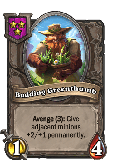 Budding Greenthumb Card Image
