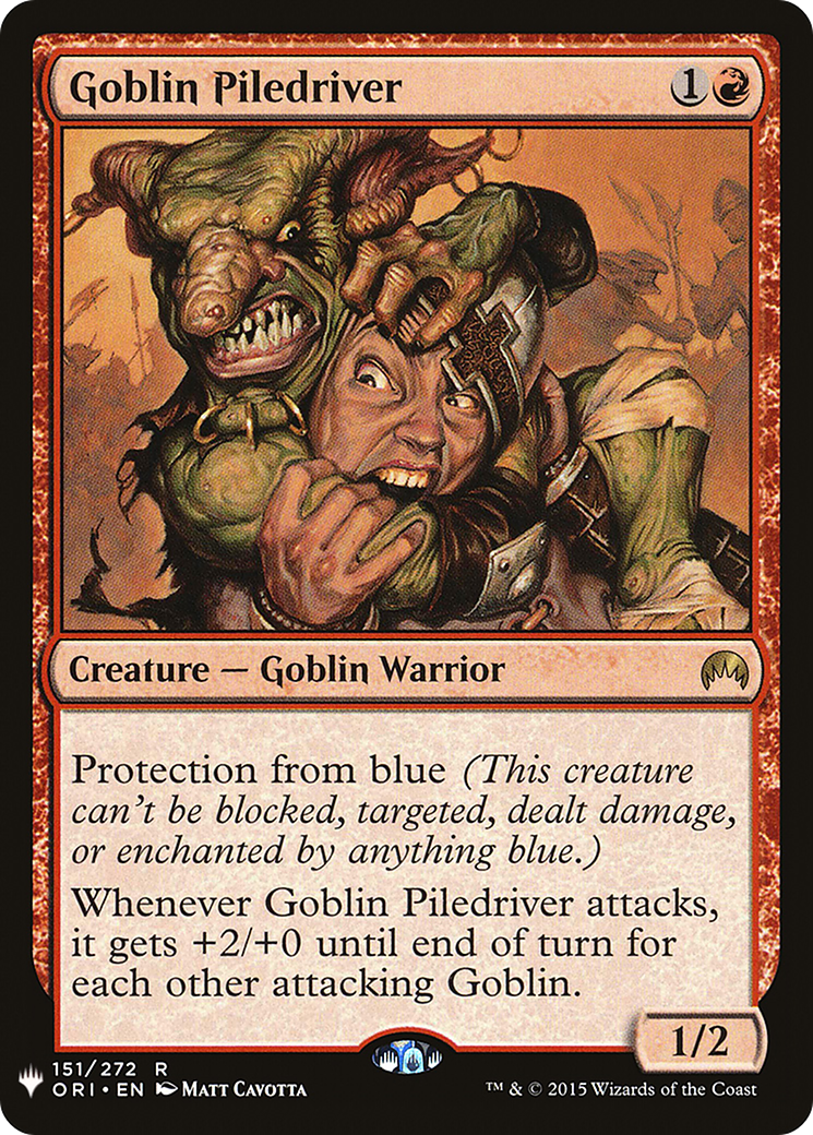 Goblin Piledriver Card Image