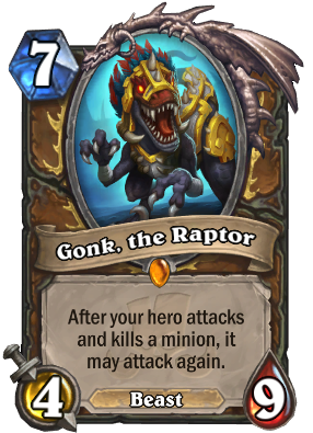 Gonk, the Raptor Card Image