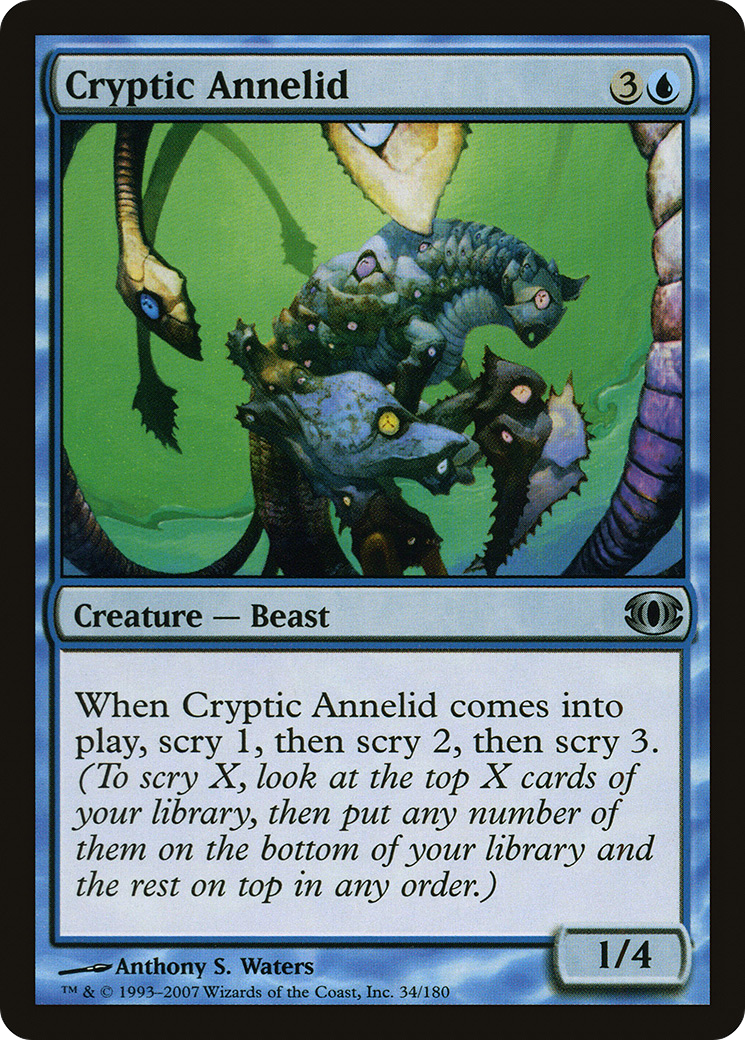 Cryptic Annelid Card Image