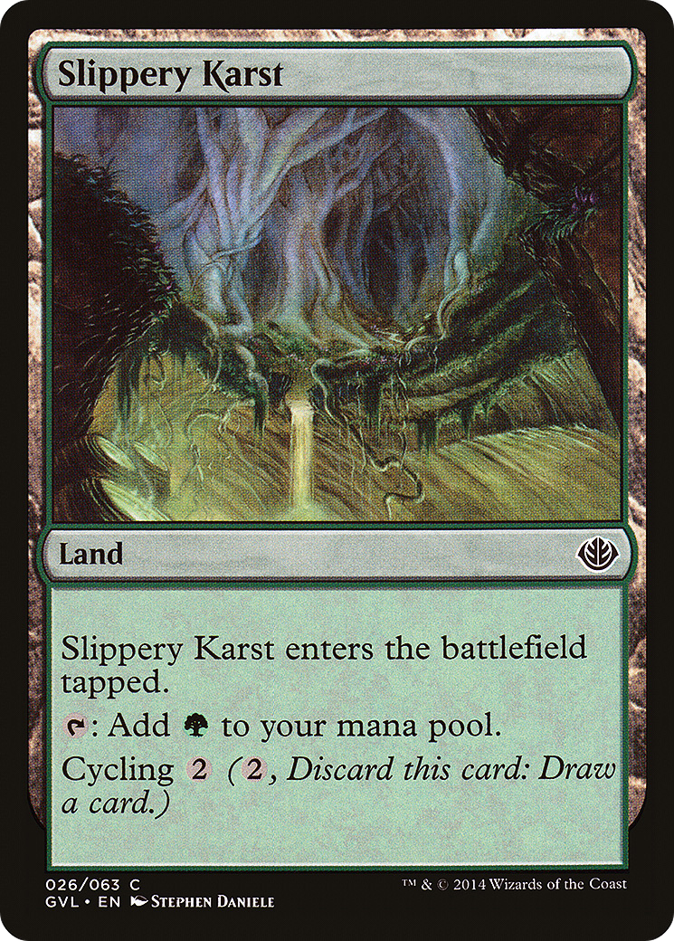 Slippery Karst Card Image