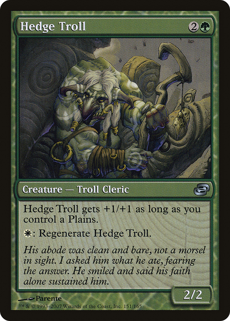 Hedge Troll Card Image