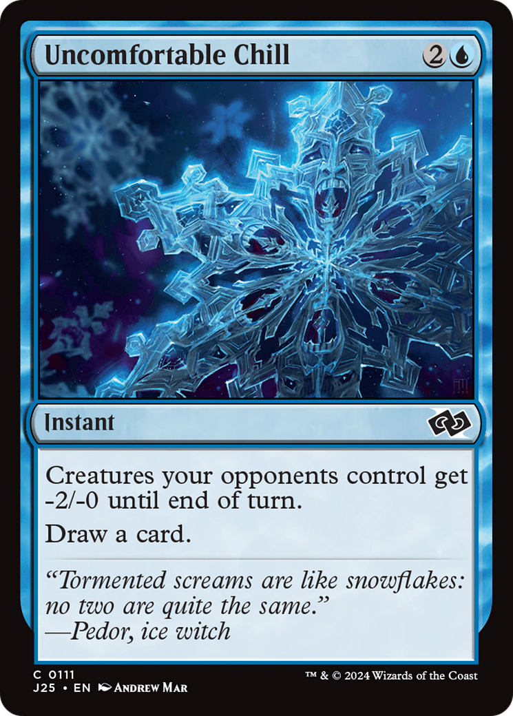 Uncomfortable Chill Card Image