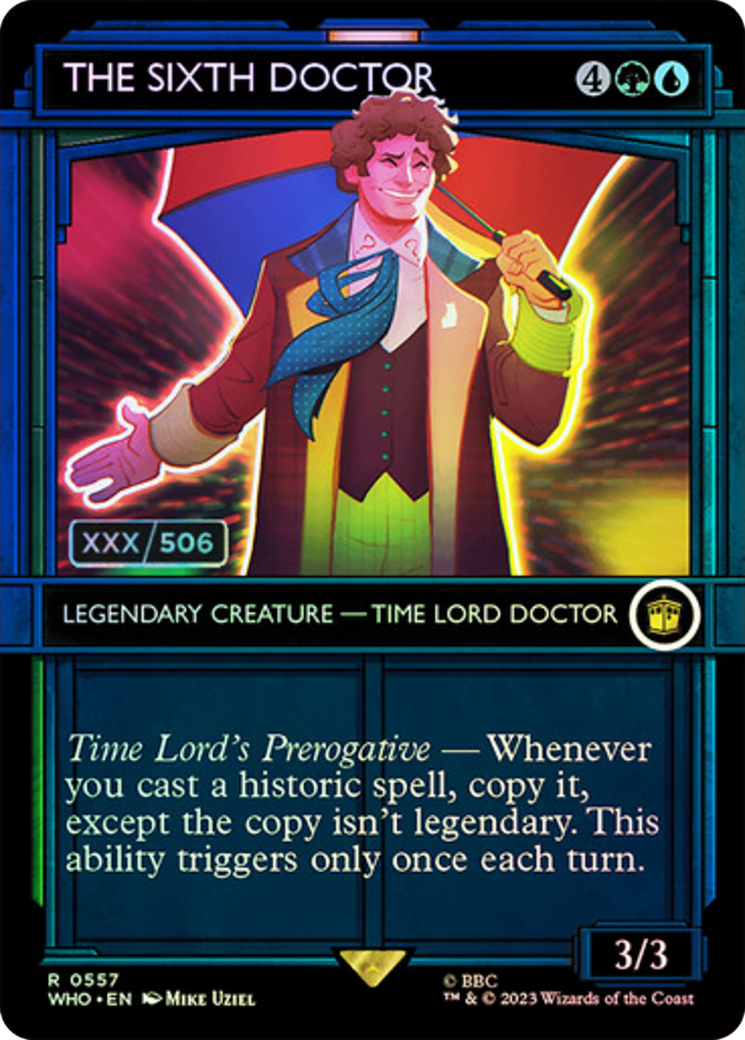 The Sixth Doctor Card Image