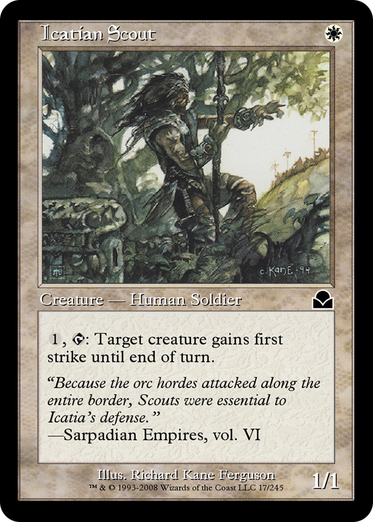 Icatian Scout Card Image