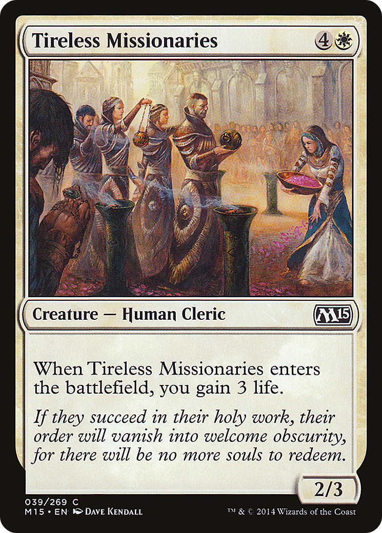 Tireless Missionaries Card Image