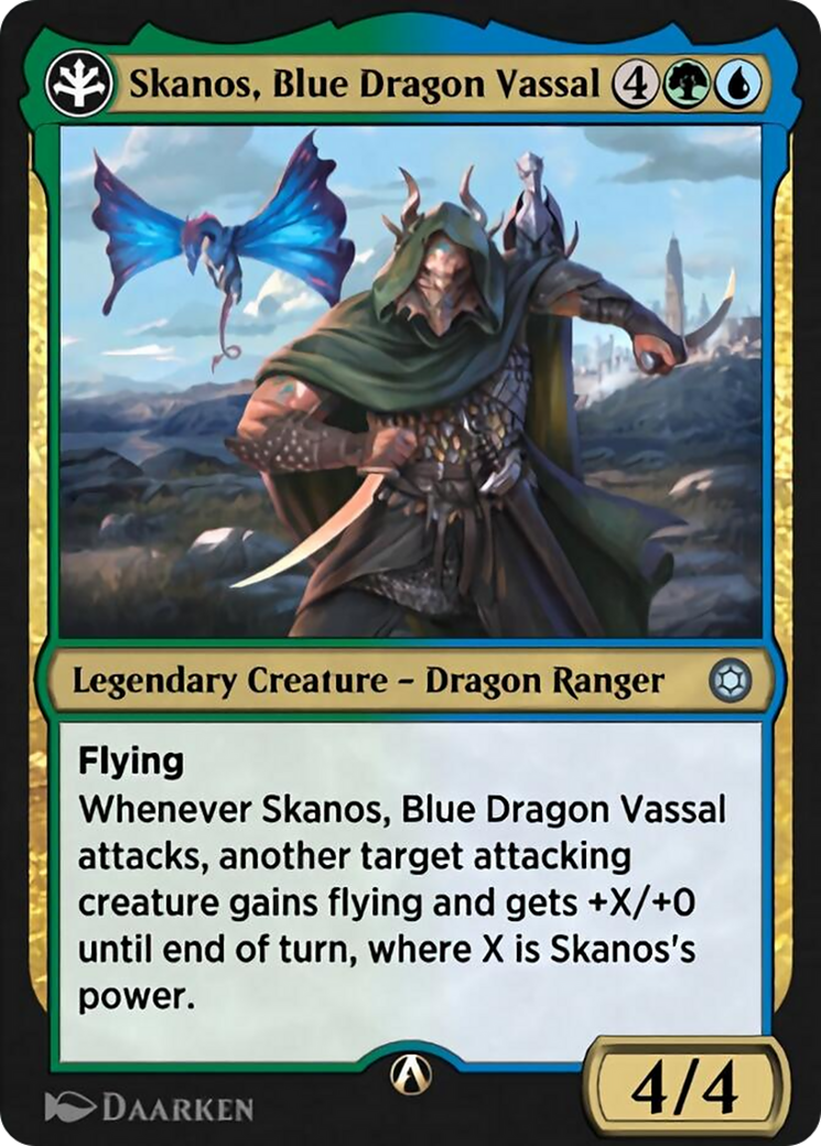 Skanos, Blue Dragon Vassal Card Image