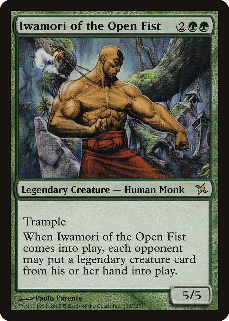 Iwamori of the Open Fist Card Image