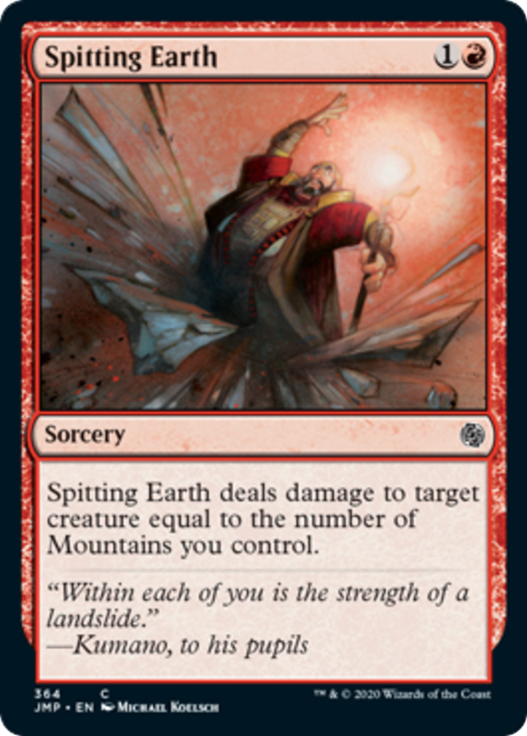Spitting Earth Card Image