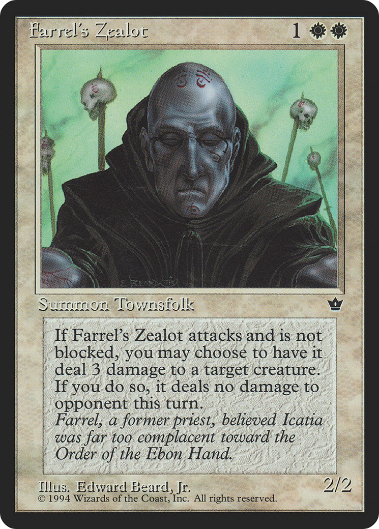 Farrel's Zealot Card Image