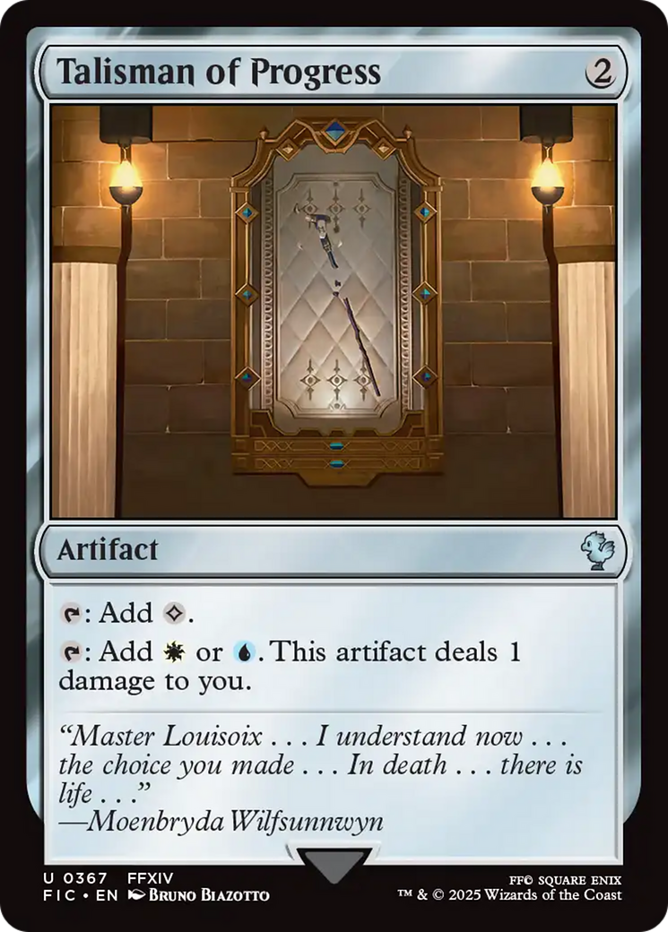 Talisman of Progress Card Image