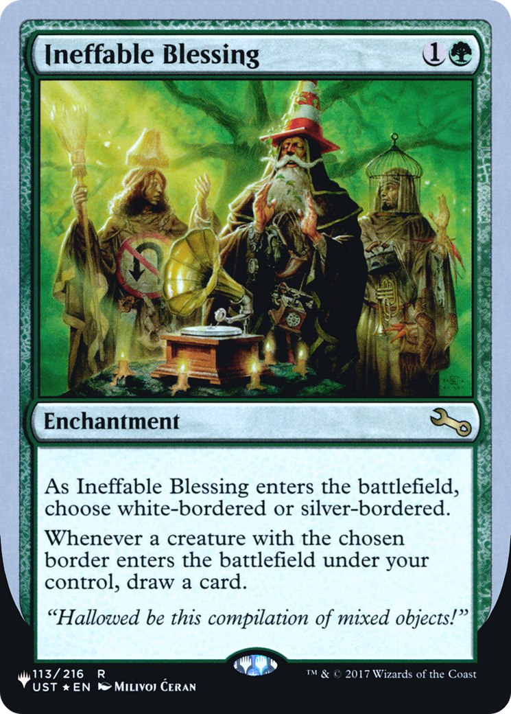 Ineffable Blessing Card Image