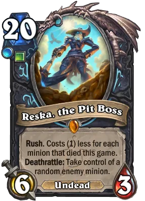 Reska, the Pit Boss Card Image